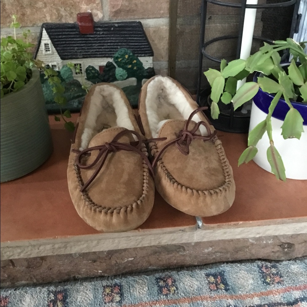 Ugg Dakota Moccasins in Chestnut, Size 7
